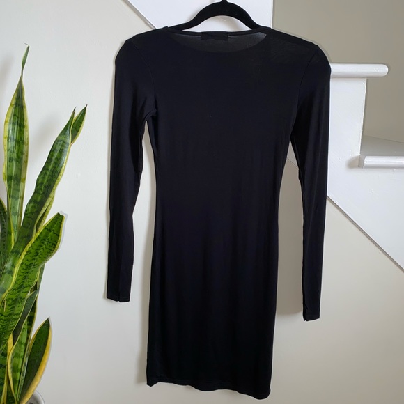 Missguided Jersey Bodycon Mini Dress - Picture 3 of 5